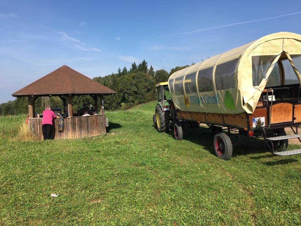 Landhotel Kuehler Grund Grasellenbach Dış mekan fotoğraf